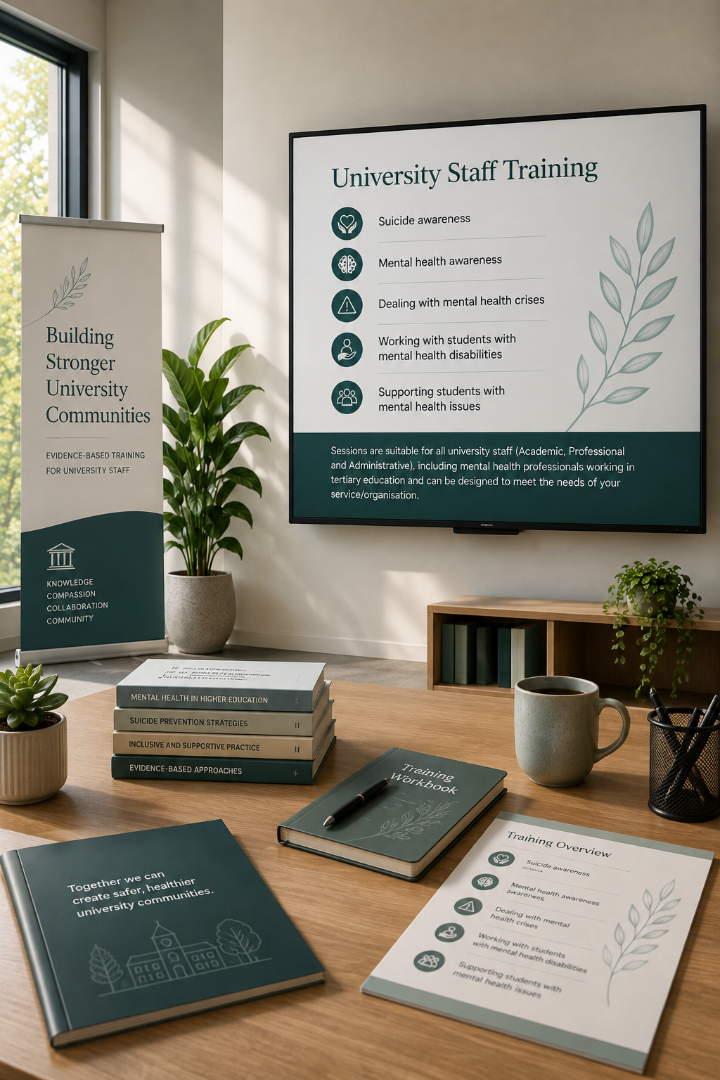 Conference seating for professional training